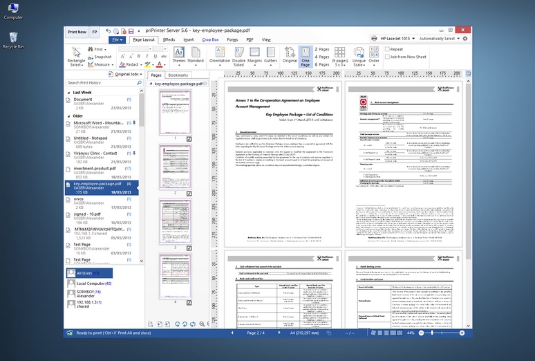 priPrinter 5.6 Screenshot